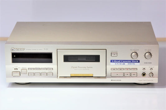 PIONEER パイオニア　T-D7　デジタルプロセッシングシステム搭載　3ヘッドカセットデッキ　 DOLBY NR B/C　【中古整備品】