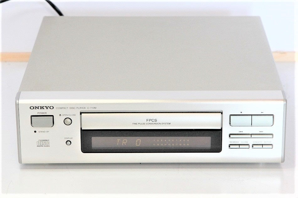 ONKYO INTEC275 CDプレーヤー シルバー C-710M　【中古品】