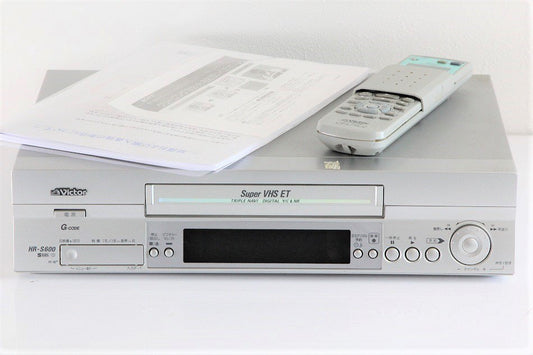 Victor HR-S600 S-VHS　ビデオデッキ 【中古品】